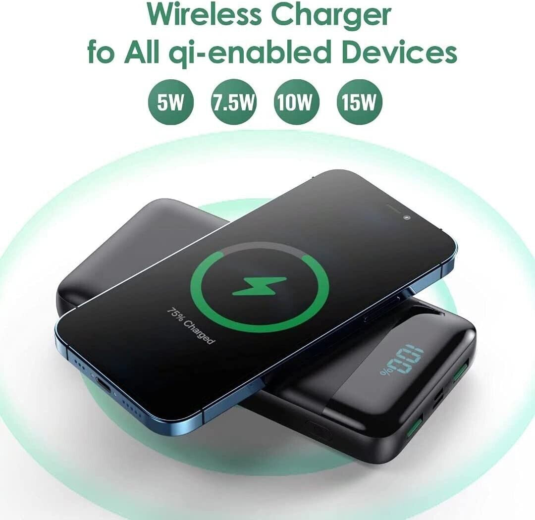 Cargador Portatil Para Celular Iphone Lg Xiaomi ,Bateria Externa Movil 30800Mah
