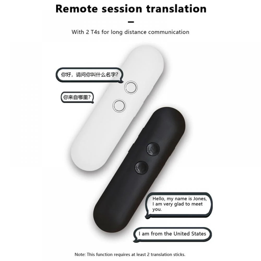 Portable Foreign Language Real-Time 2-Way Translationstwo Way Easy Trans Smart Instant Language Translator Device, Support 42 Languages/Voice Operated