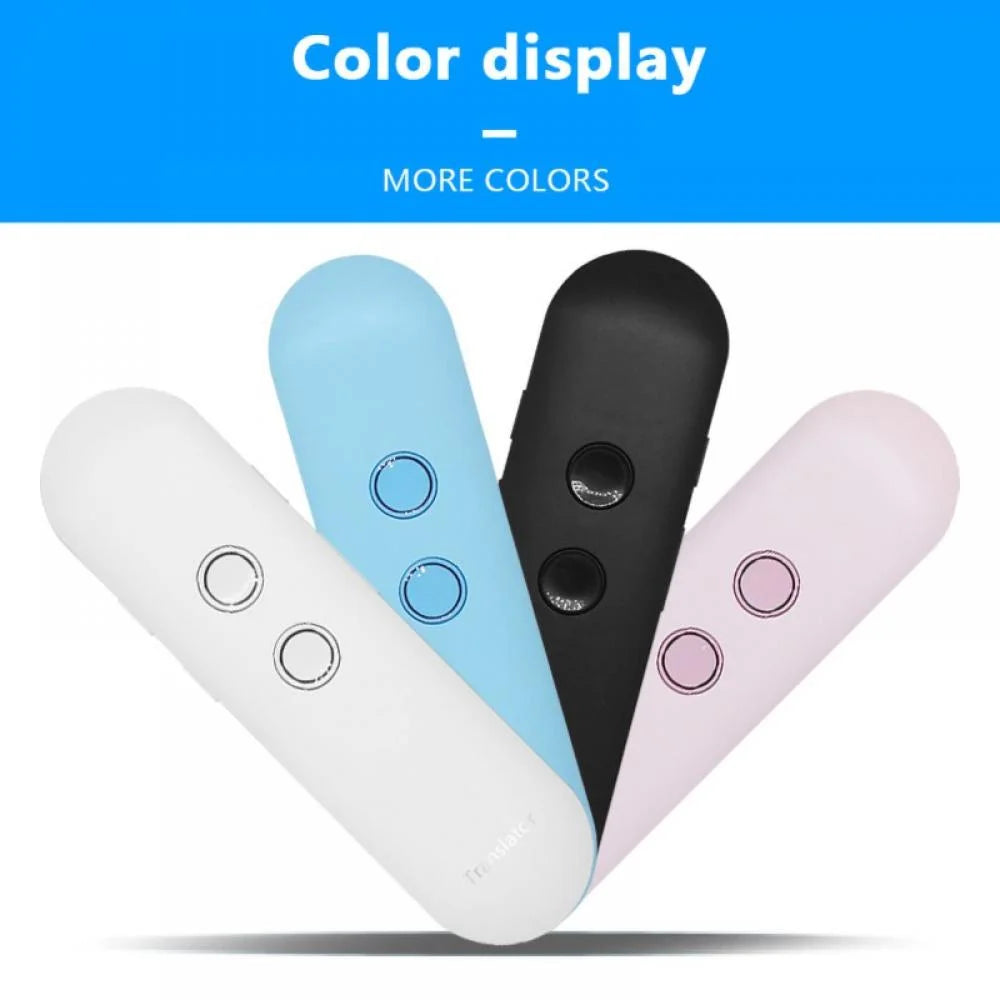 Portable Foreign Language Real-Time 2-Way Translationstwo Way Easy Trans Smart Instant Language Translator Device, Support 42 Languages/Voice Operated