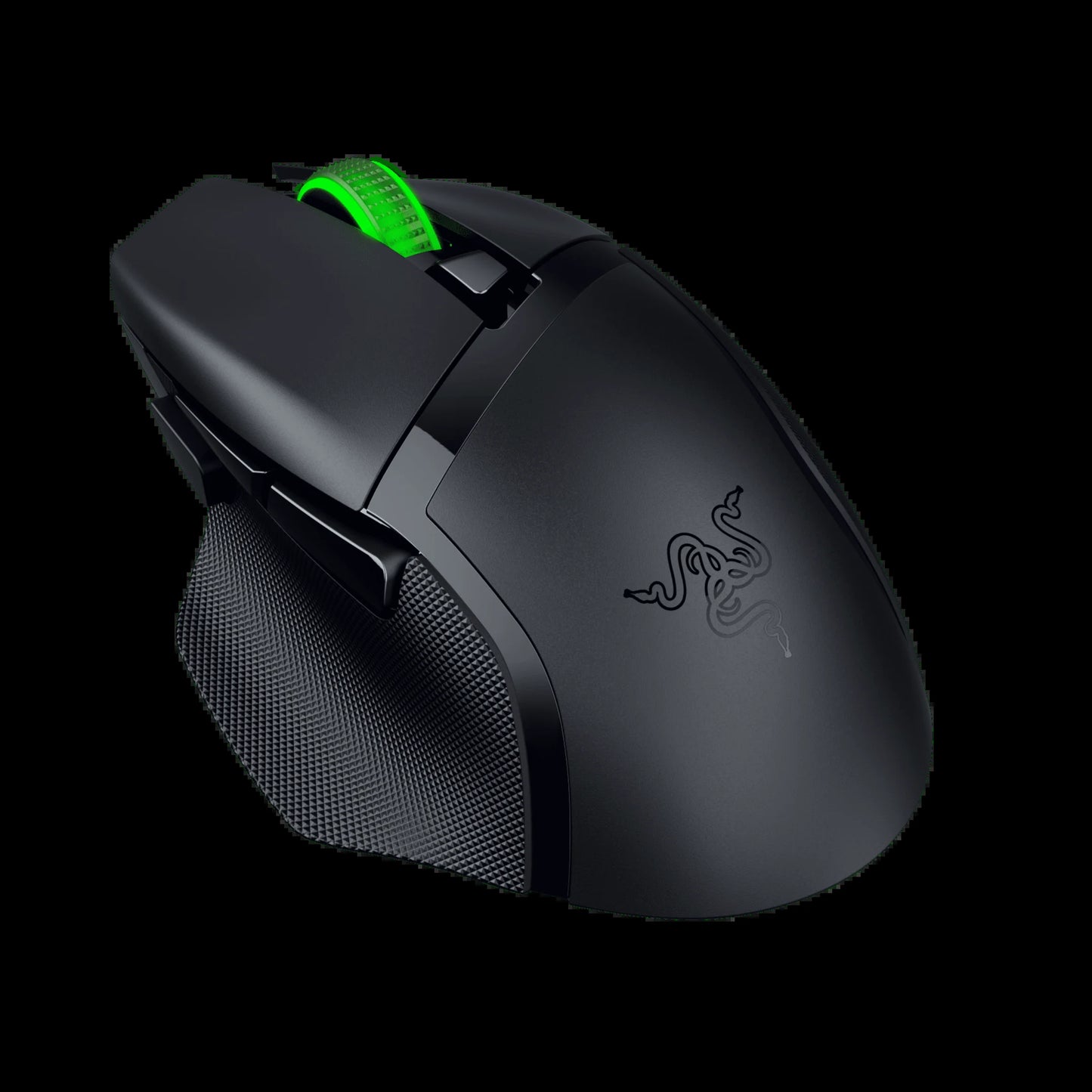 Basilisk V3 X Hyperspeed RBG Optical Bluetooth Gaming Mice, White