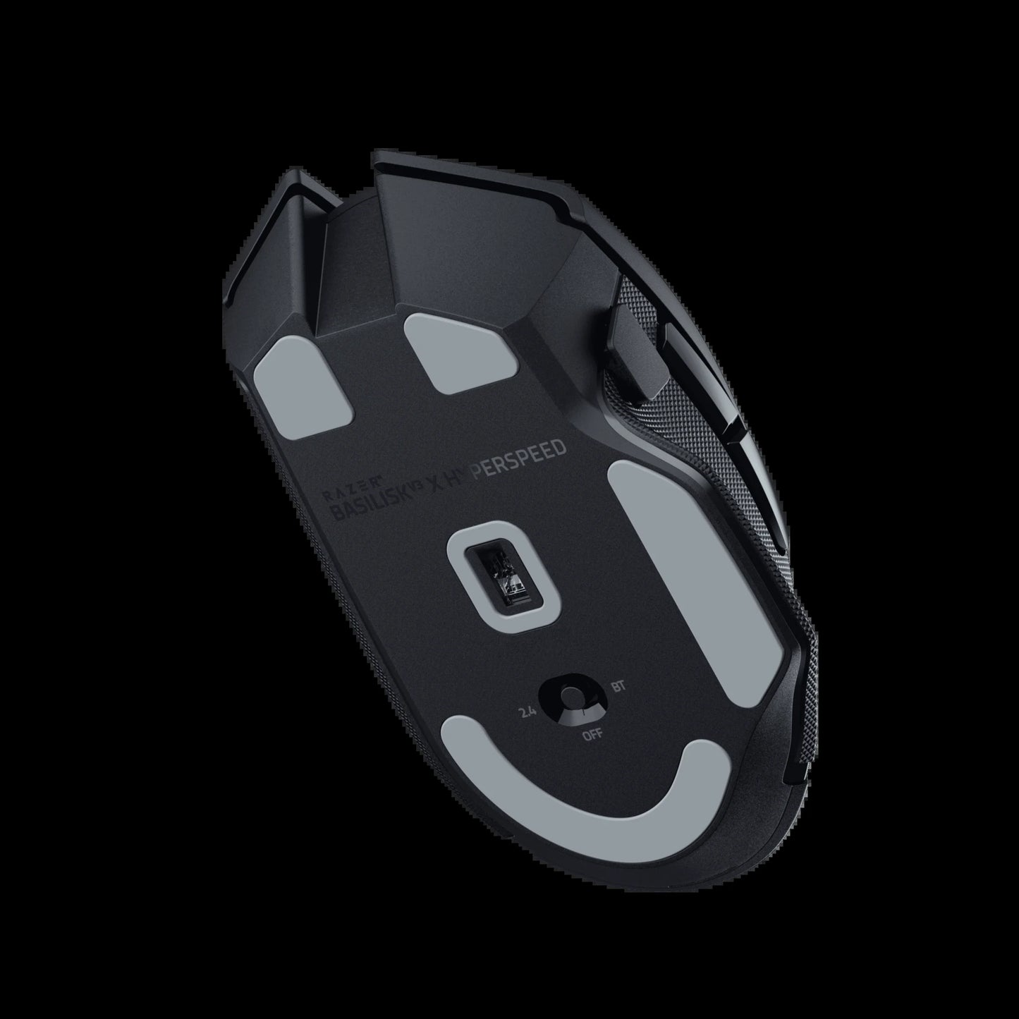 Basilisk V3 X Hyperspeed RBG Optical Bluetooth Gaming Mice, White