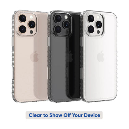 . Protective Gel Phone Case for Iphone 16 Pro Max - Clear