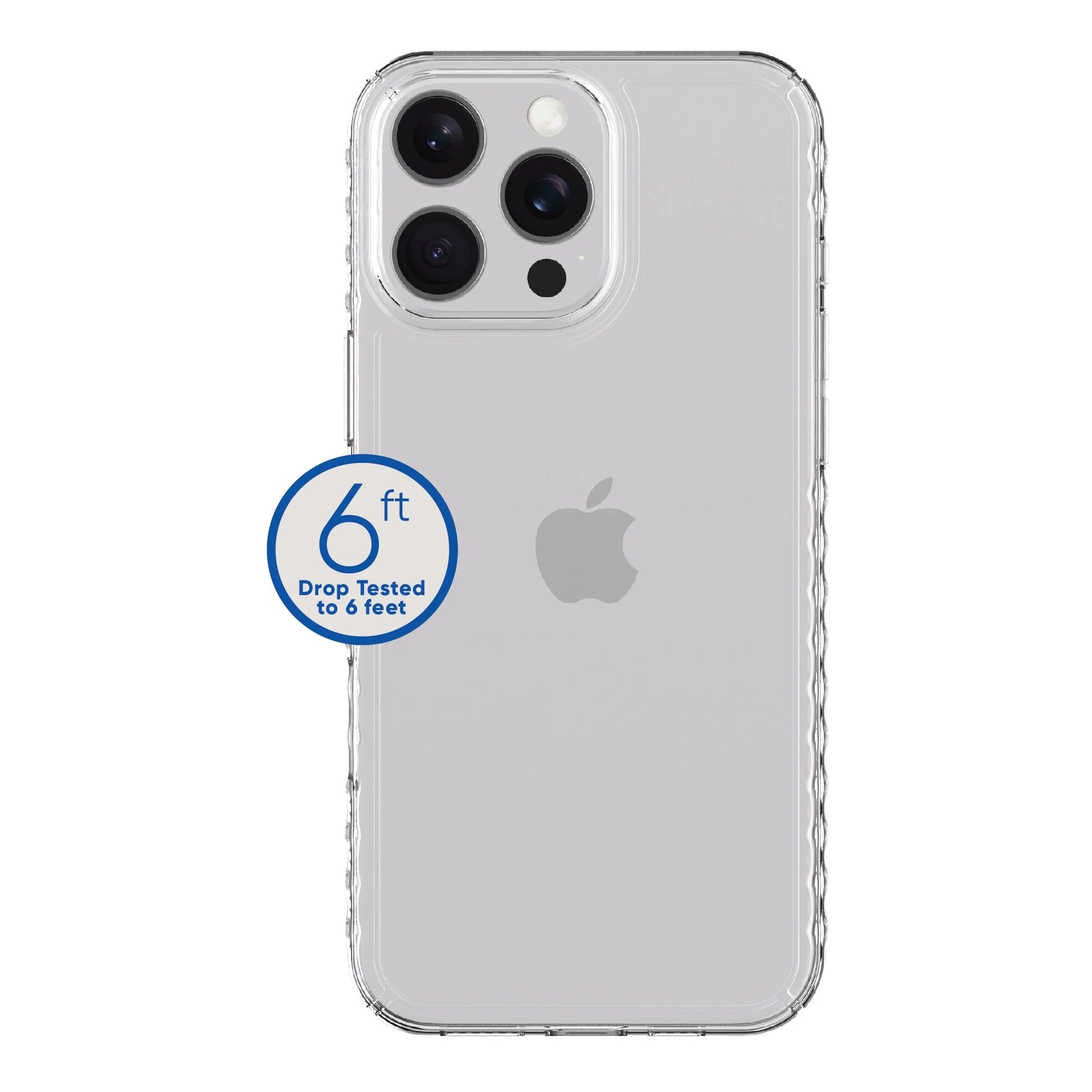 . Protective Gel Phone Case for Iphone 16 Pro Max - Clear