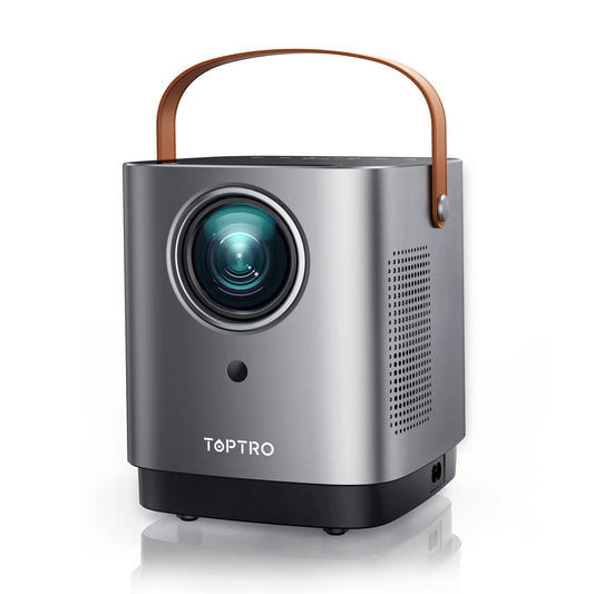 5G Wifi Bluetooth Projector, Latest Dust-Proof Outdoor Portable Projector, 1080P Supported, 15000 Lumen, 4D/4P Keystone