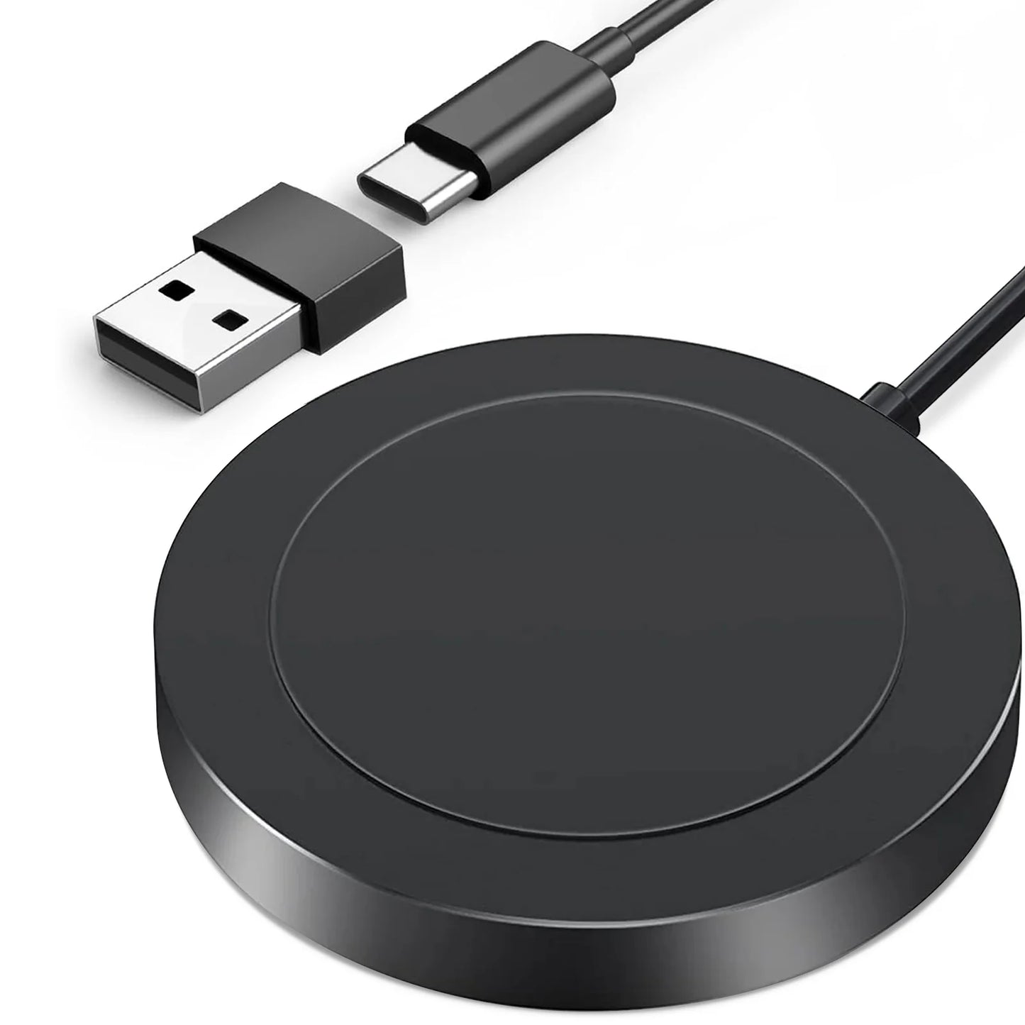 Fast Charging Pad - Wireless Charger Compatible for Iphone & Airpods 3/2/Pro, Purple