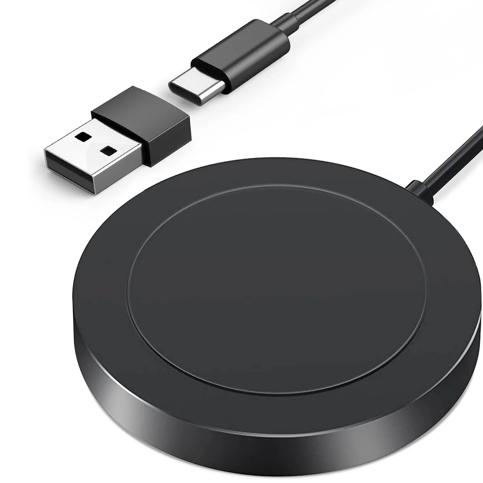 Fast Charging Pad - Wireless Charger Compatible for Iphone & Airpods 3/2/Pro, Purple