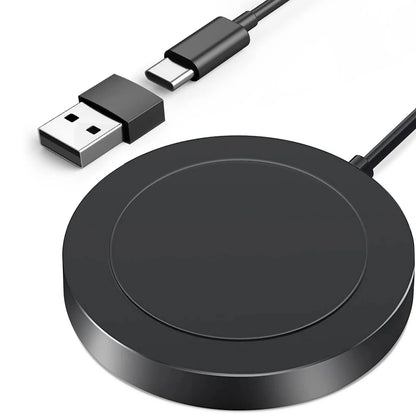 Fast Charging Pad - Wireless Charger Compatible for Iphone & Airpods 3/2/Pro, Purple
