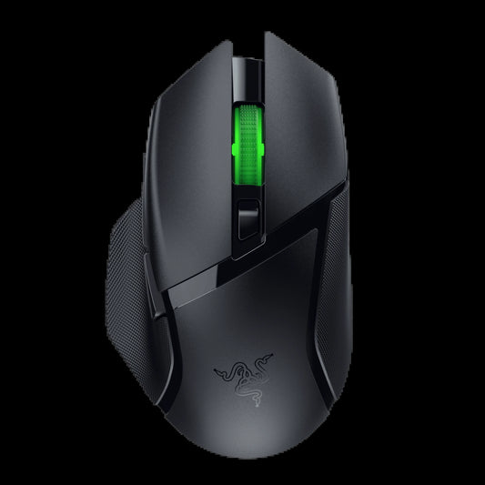 Basilisk V3 X Hyperspeed RBG Optical Bluetooth Gaming Mice, White